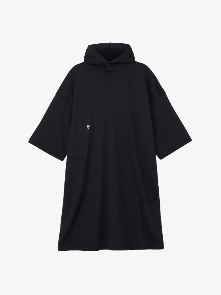 NOWTER / PILE HOODED PONCHO
