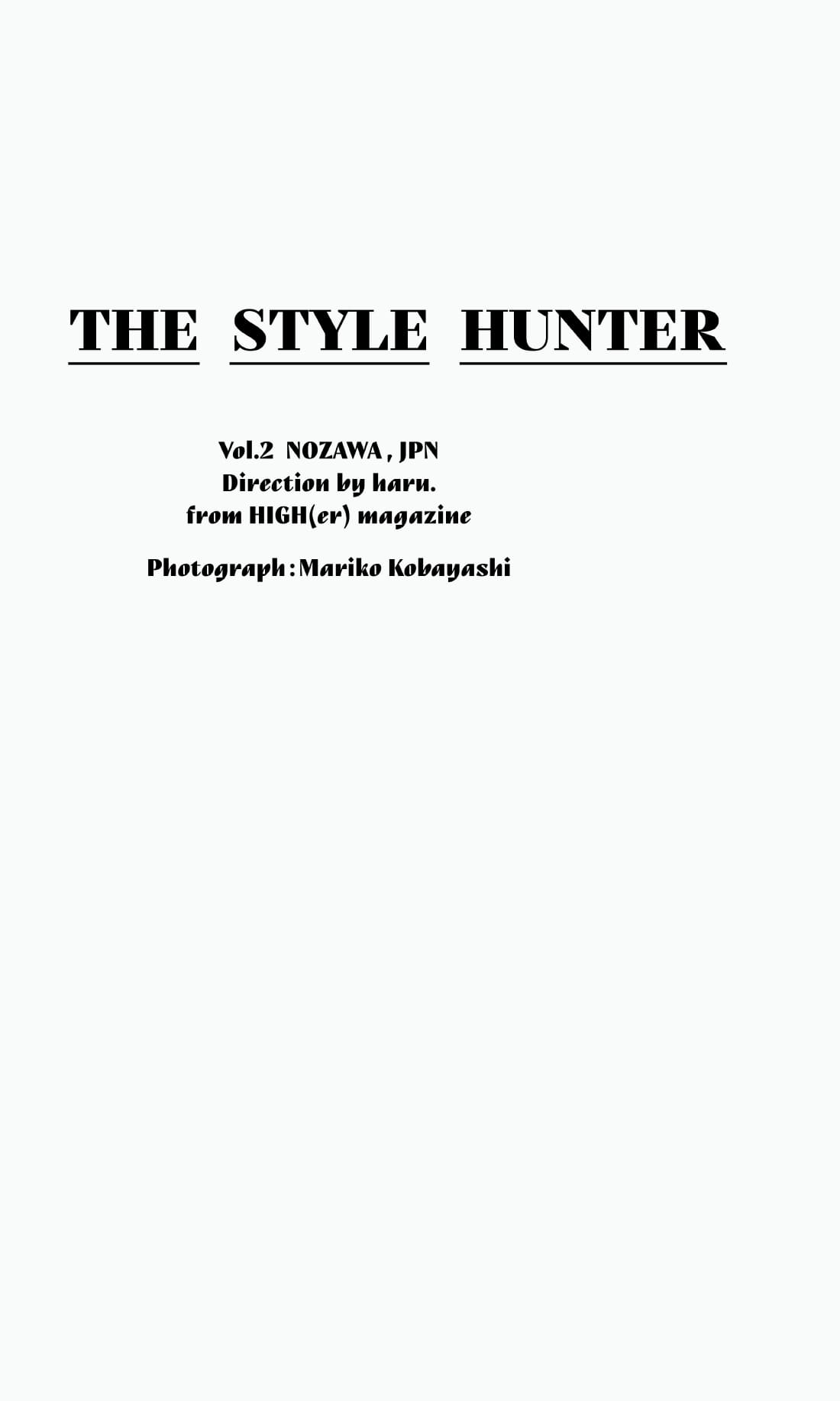 The Style Hunter Vol.2
