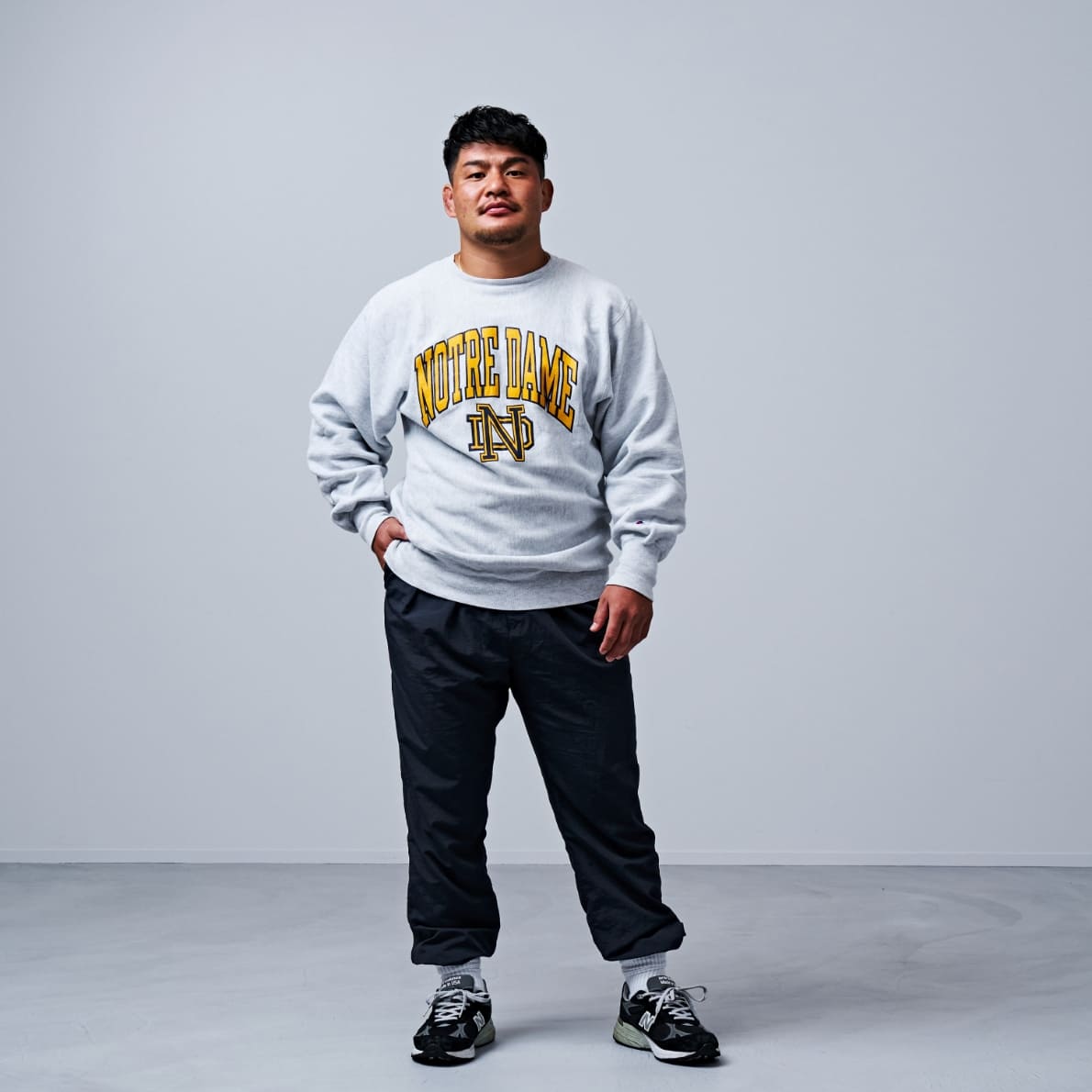 NEAT × canterbury EMB CHINO PANTS