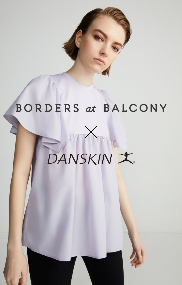 BORDERS at BALCONY × DANSKIN  シャツ ブラウス