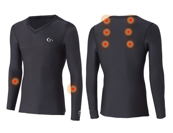 マグフロー Vネックロングスリーブ