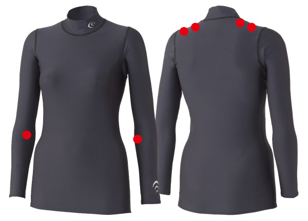 Mag Flow High-neck Long Sleeves