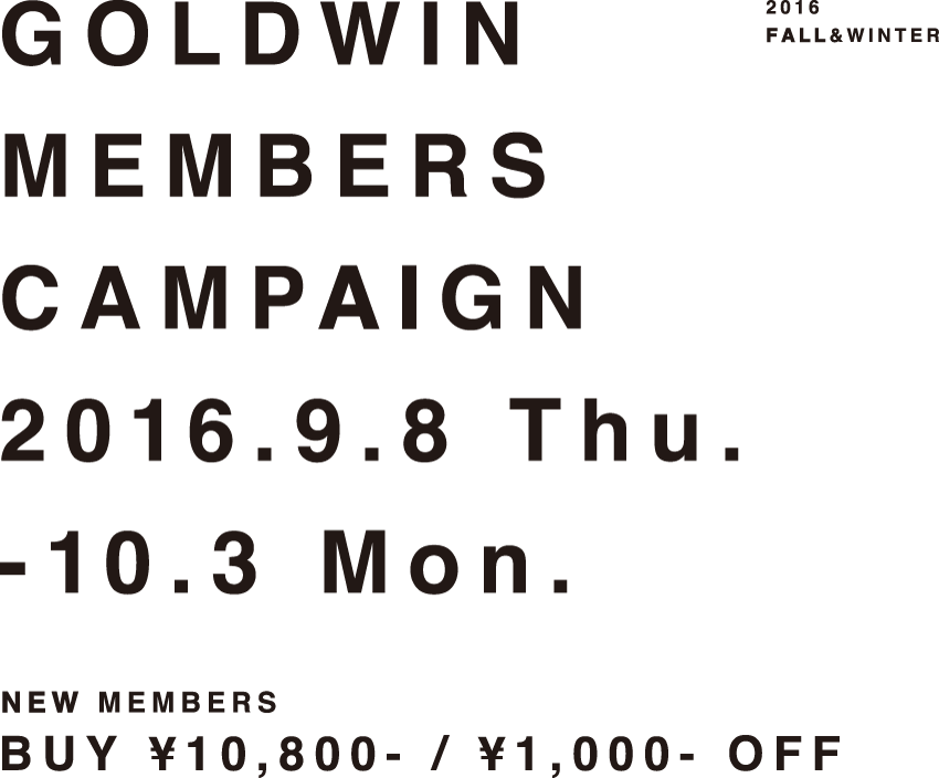  MEMBERS CAMPAIGN　新規入会キャンペーン