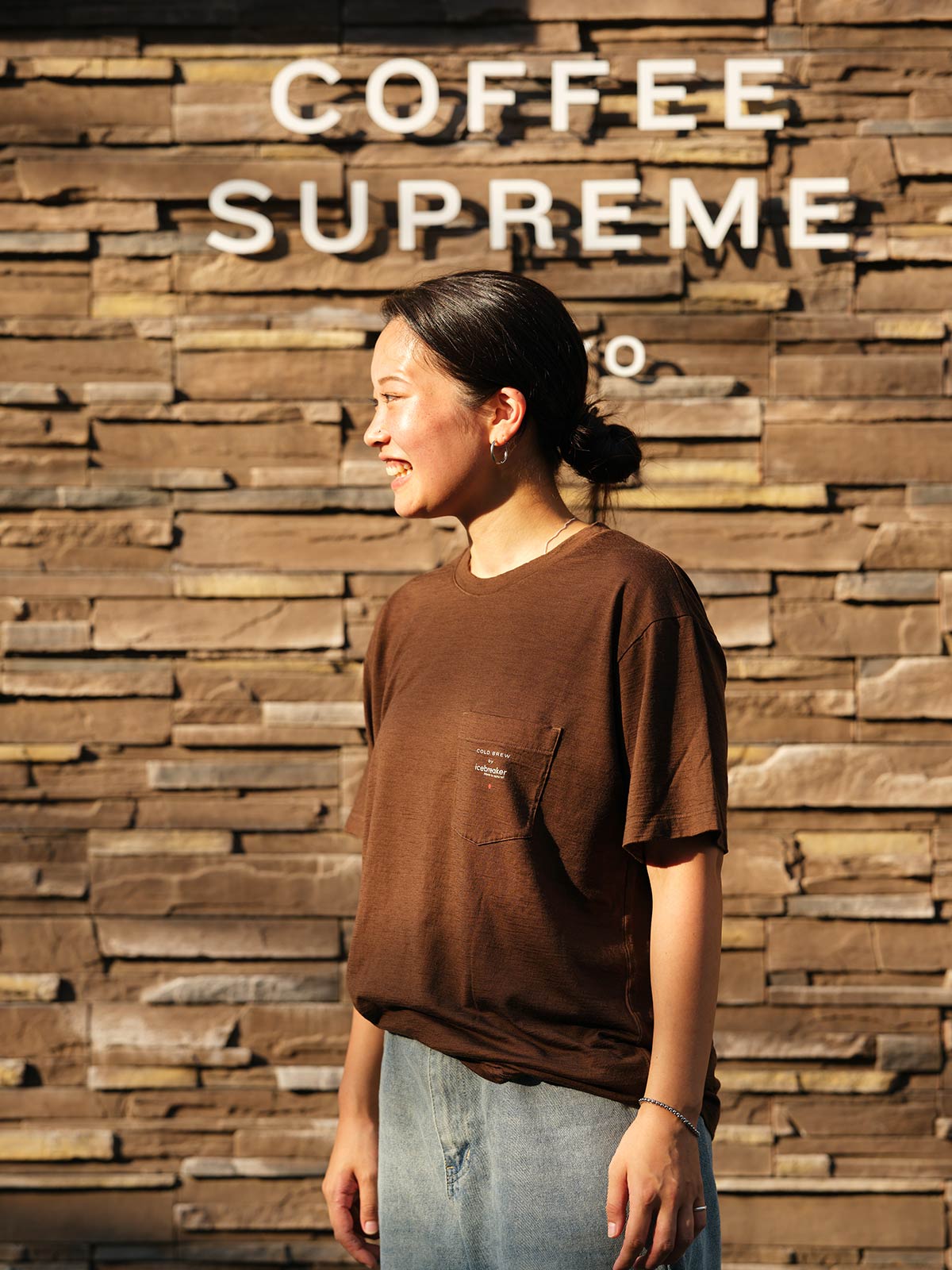 M MerinoB 150 CO Coffee Supreme SS Tee COLD BREW