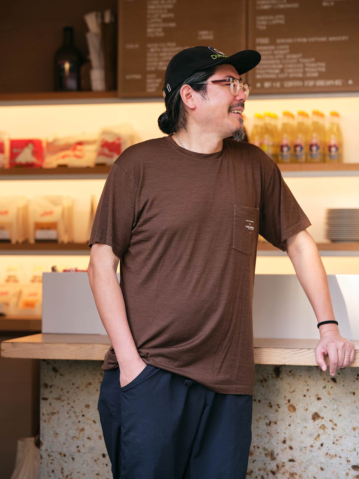 M MerinoB 150 CO Coffee Supreme SS Tee COLD BREW