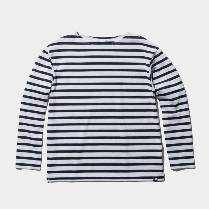L/S Border Boat-neck