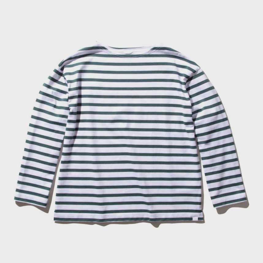 L/S Border Boat-neck