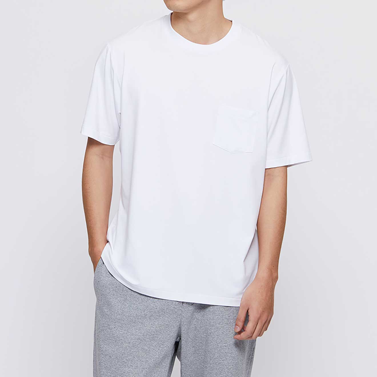 SHORT SLEEVE POCKET CREW