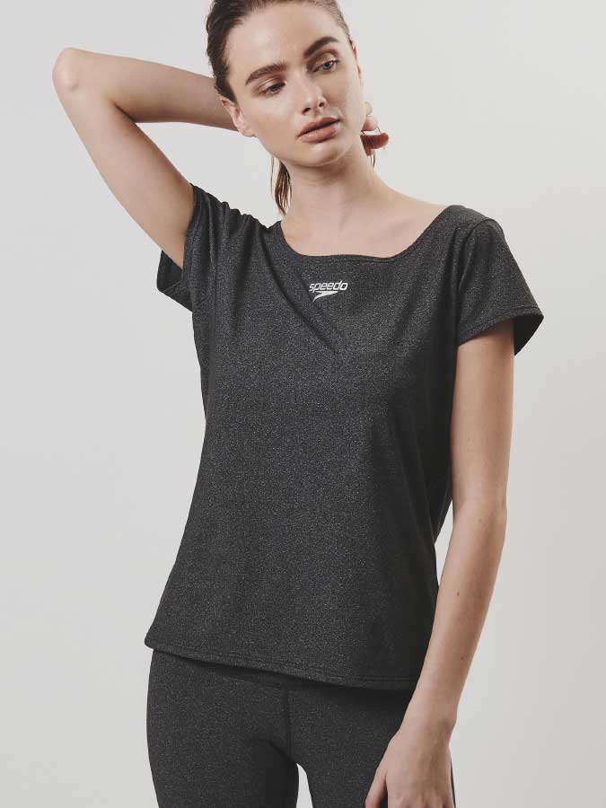 Soft Across French Sleeve Tee