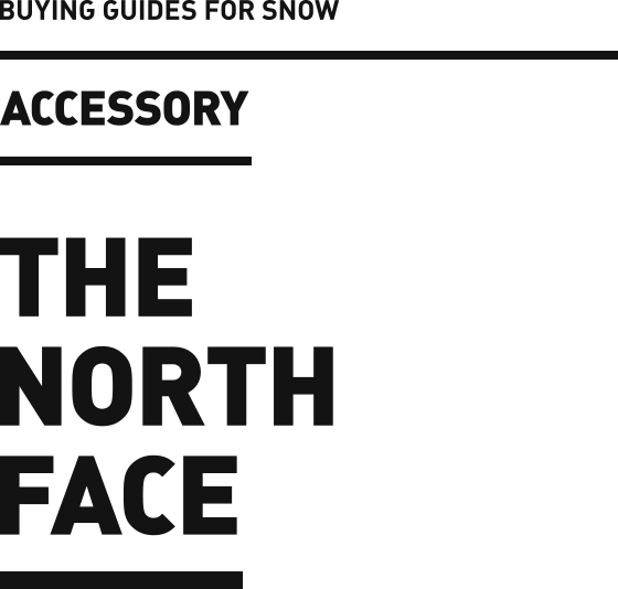 ACCESSORY THE NORTH FACE