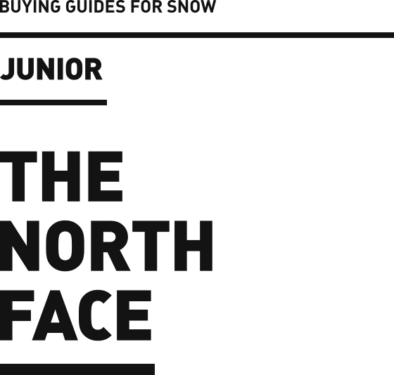 JUNIOR THE NORTH FACE
