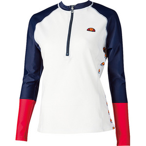 ハーフジップラッシュガード