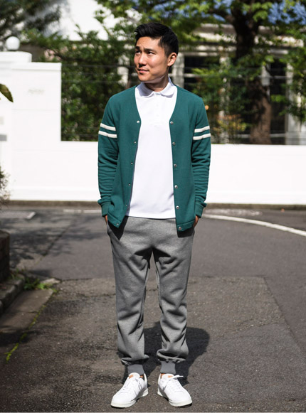 エレッセ　カジュアル　メンズ　ウエア　スタイリング