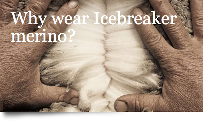 Why wear Icebreaker merino?