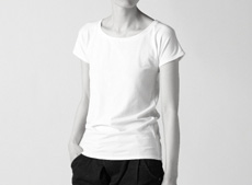 WOMEN'S FINE DRY フレンチスリーブクルー