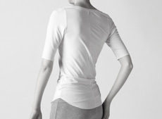 WOMEN'S AIR DRY ハーフスリーブクルー