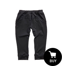 サルエルクロップパンツ