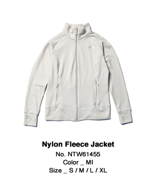 Nylon Fleece Jacket No. NTW61455 Color _ MI Size _ S / M / L / XL