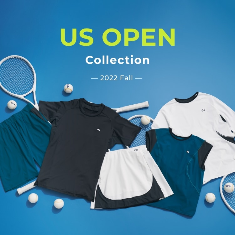 全米オープン テニスコレクション2022 | ellesse エレッセ | ゴールド