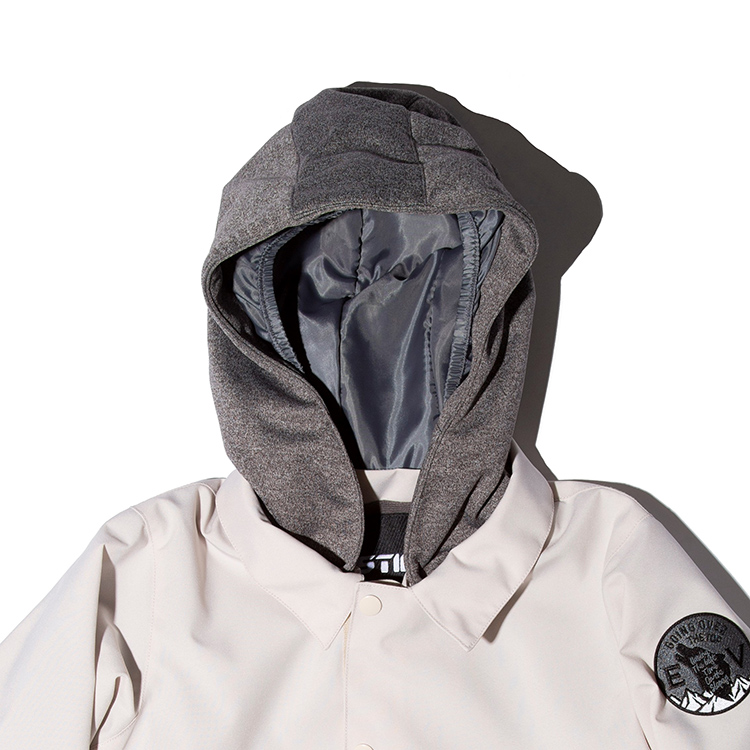 リムーバブルボンディングニットフード