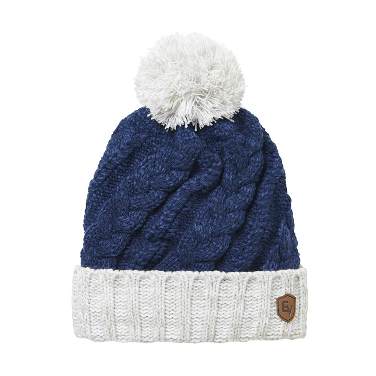 EV-MIX BI COLOR KNIT CAP