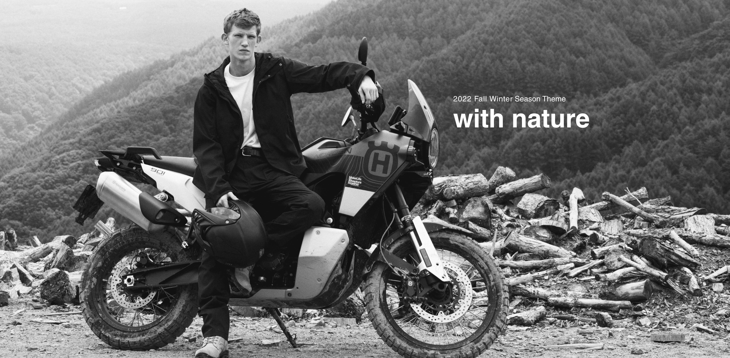 2022 Fall Winter Season Theme with nature