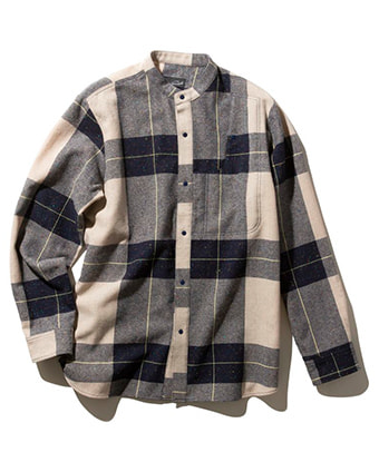 Band Collar Shirtの商品画像