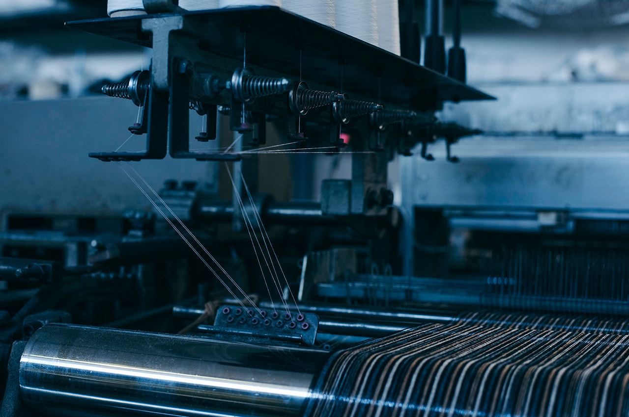 画像：毛七というファブリックが生まれる場所