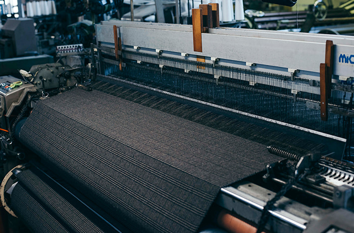 画像：毛七というファブリックが生まれる場所