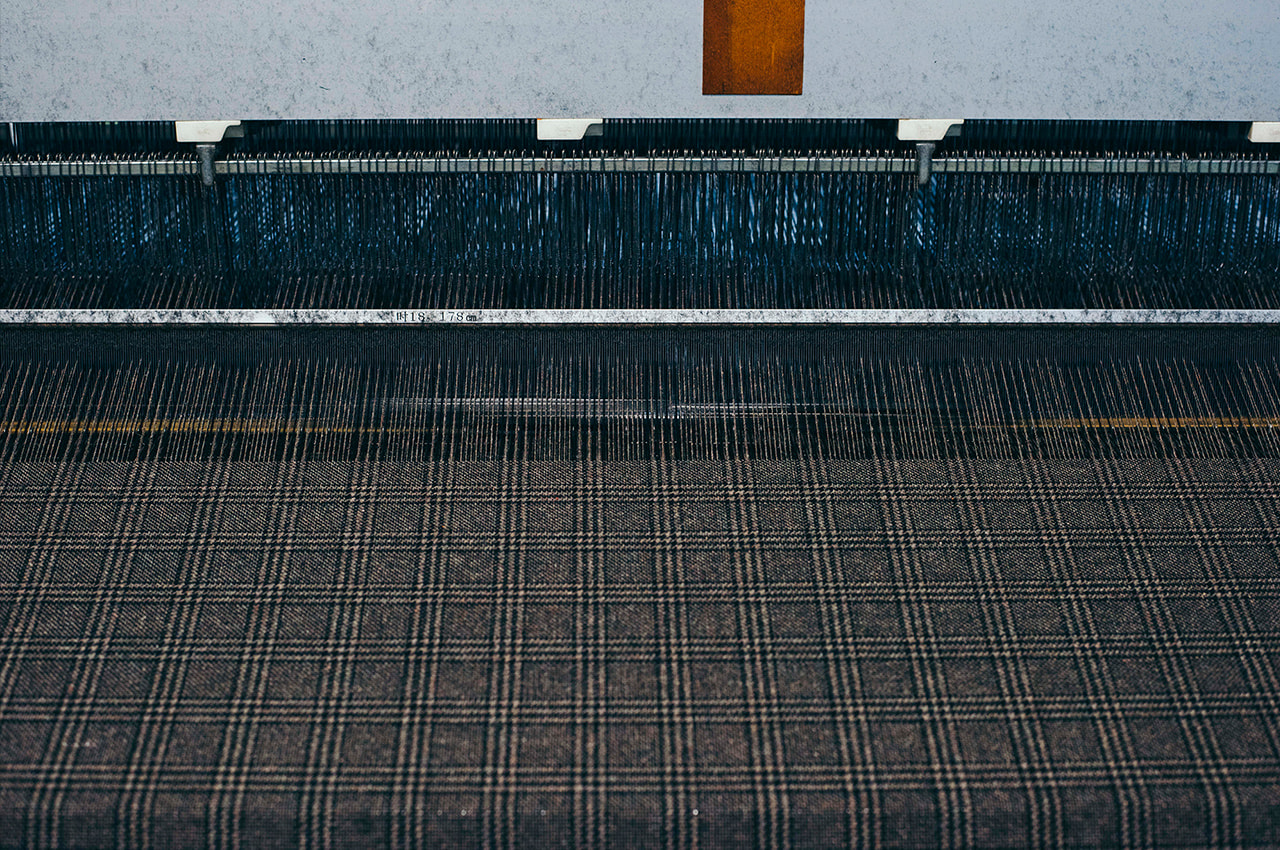 画像：毛七というファブリックが生まれる場所