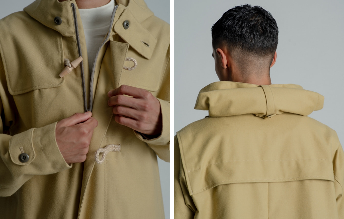 定価6.4万【gwmaverick】入手困難 ダッフルコート motorcycle