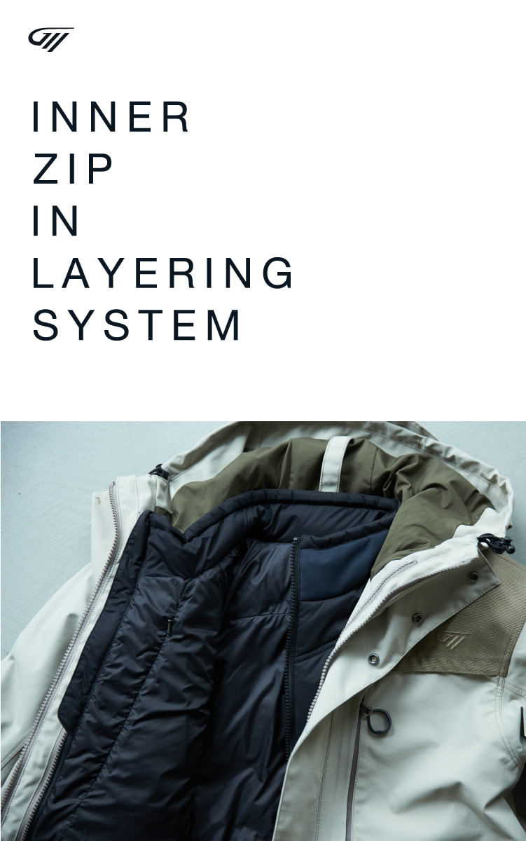 Inner Zip In Layering System