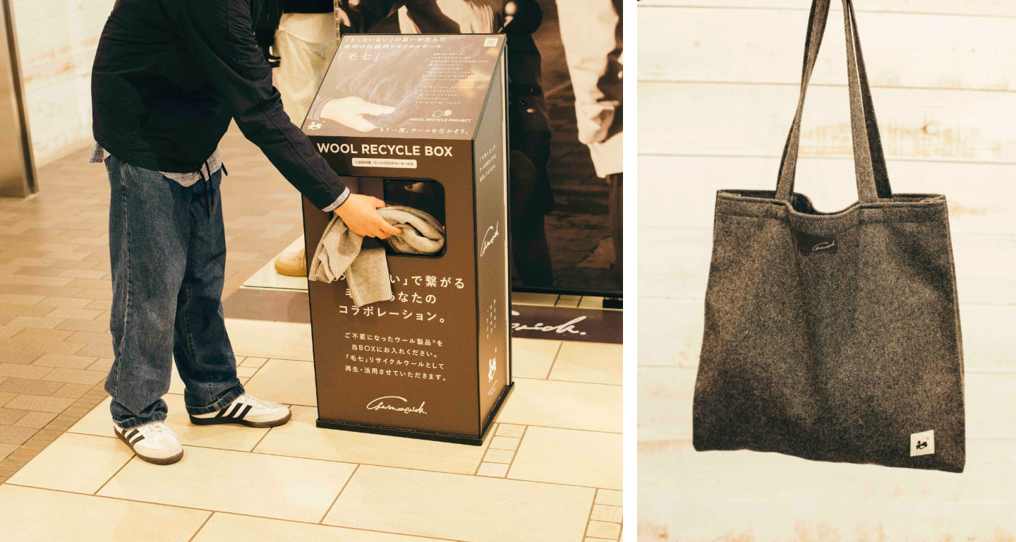 写真：gwmaverick Wool Recycle Project