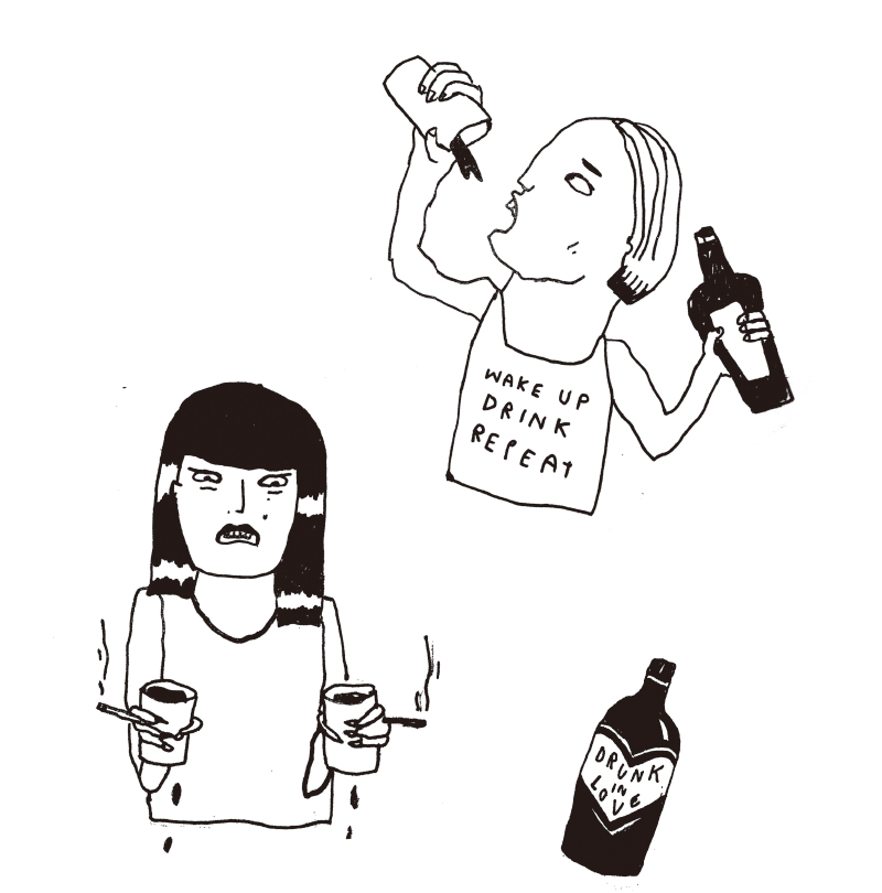 酒・たばこ、働きすぎと過度な運動