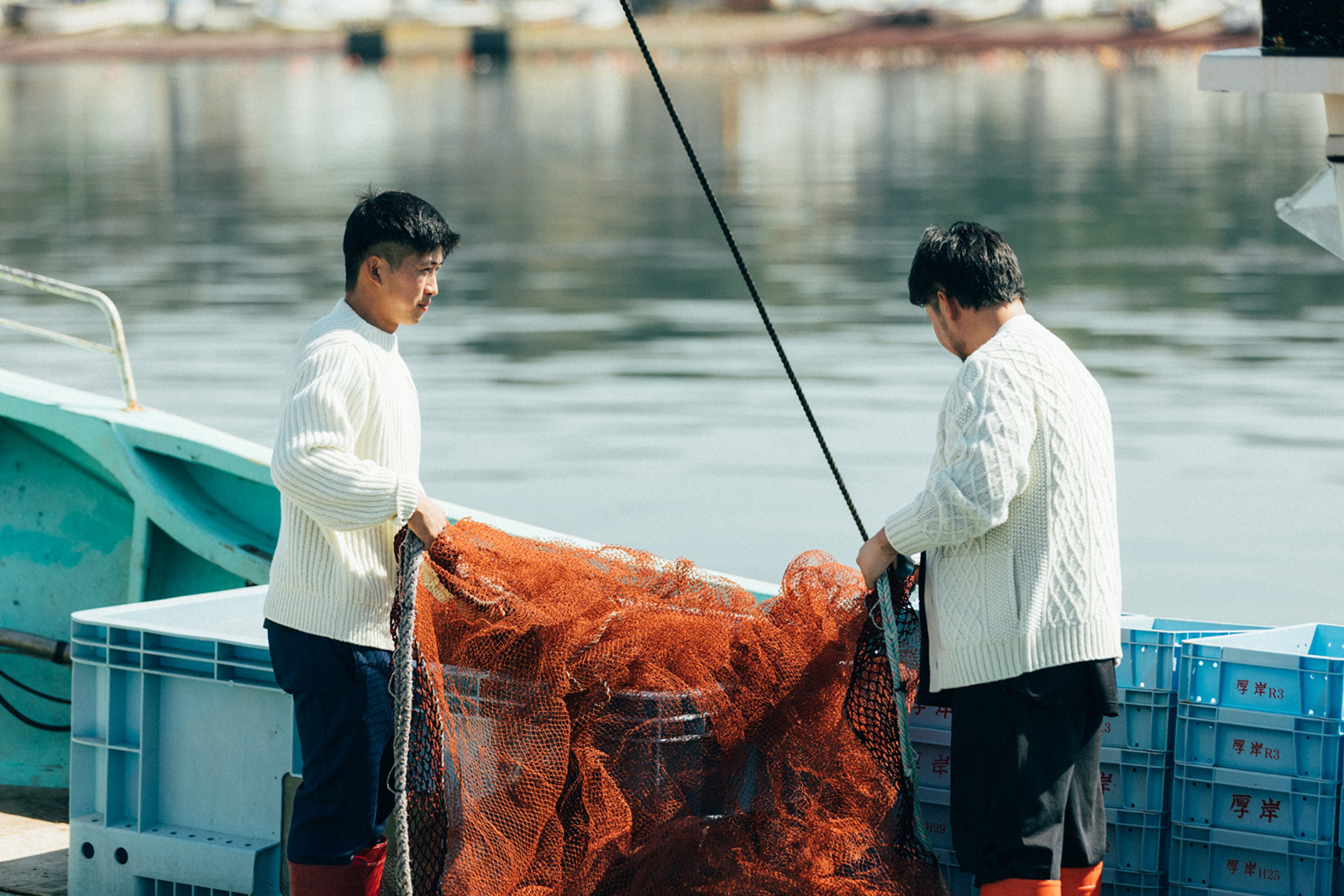 FISHAND/ 国内で編む、漁網のリサイクルプロジェクト
