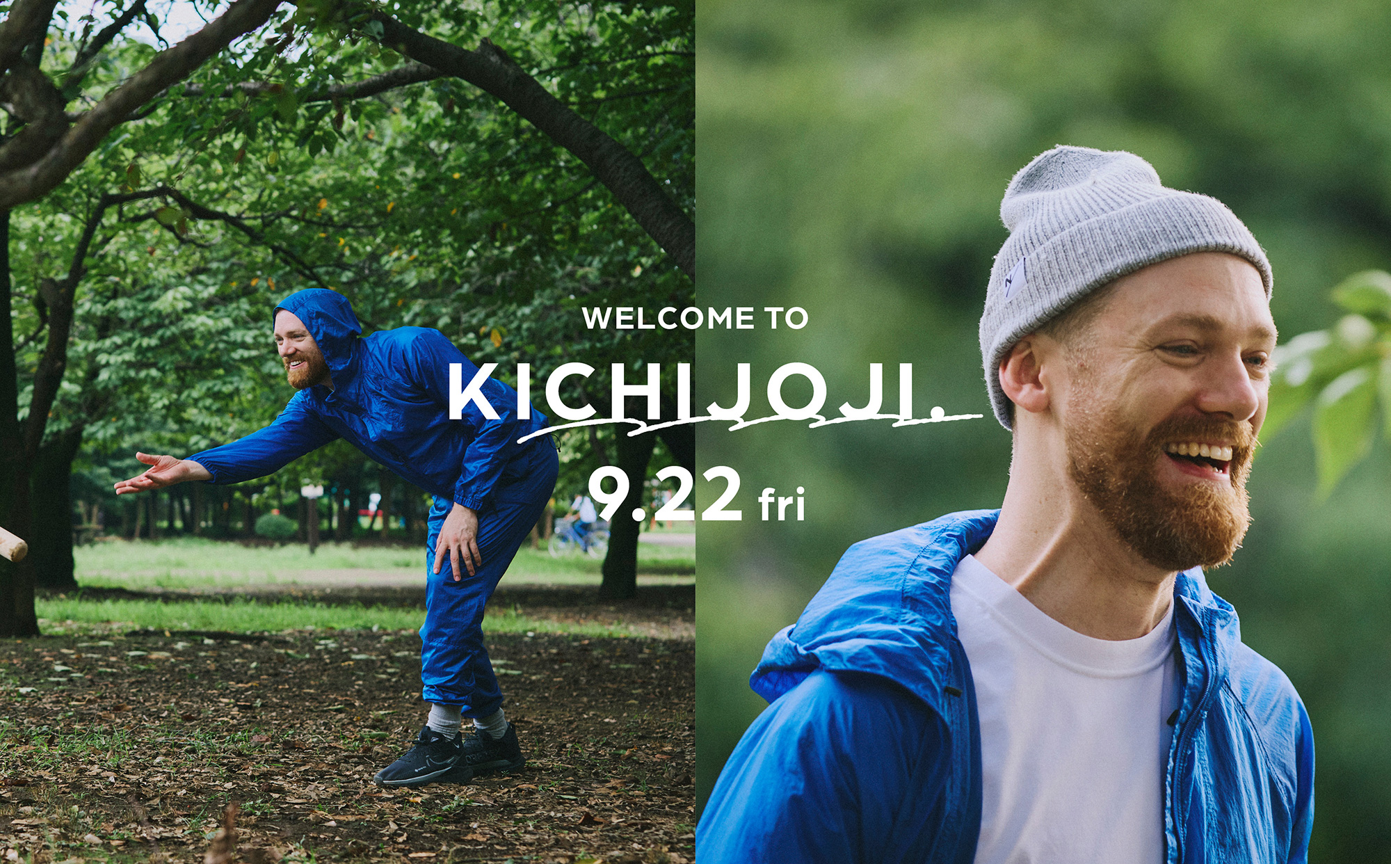 WELCOME TO KICHIJOJI. #1 FUN “PLAY IN THE PARK.”