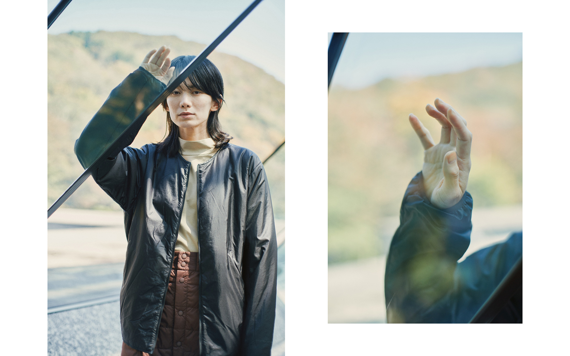 2023 Fall / Winter Outer Collection “Harmonious Meet of Cityscape and Nature”