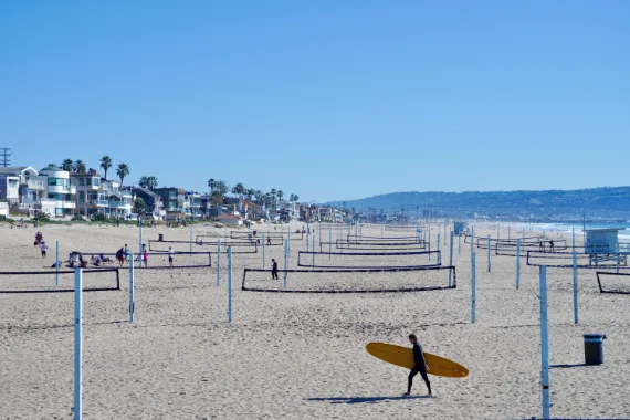 海と共に生活するカリフォルニアローカルにとって、サーフ＆ターフはごく自然。