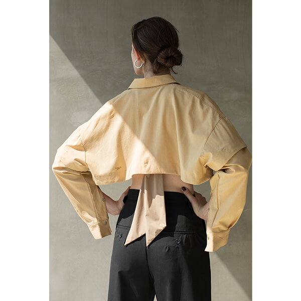 リラックスマルチウェイコンバーチブルシャツ