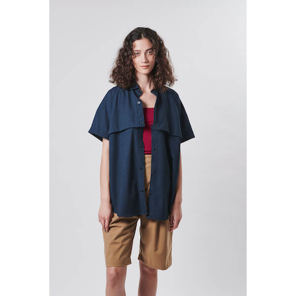 リラックスマルチウェイコンバーチブルシャツ