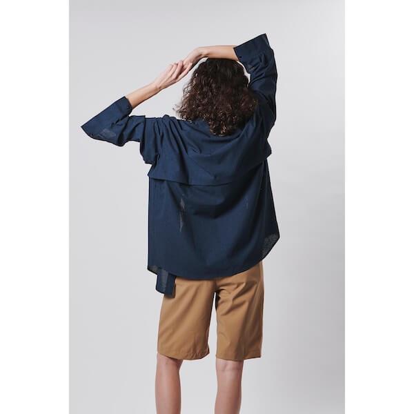 リラックスマルチウェイコンバーチブルシャツ