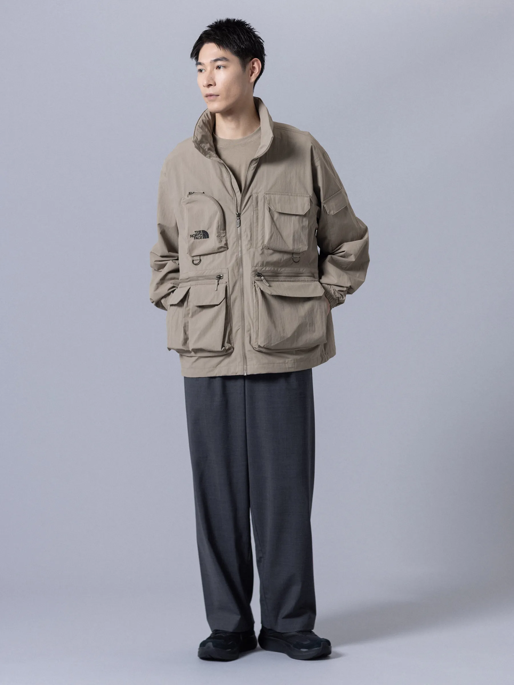 FIELD UTILITY JACKETの着用写真