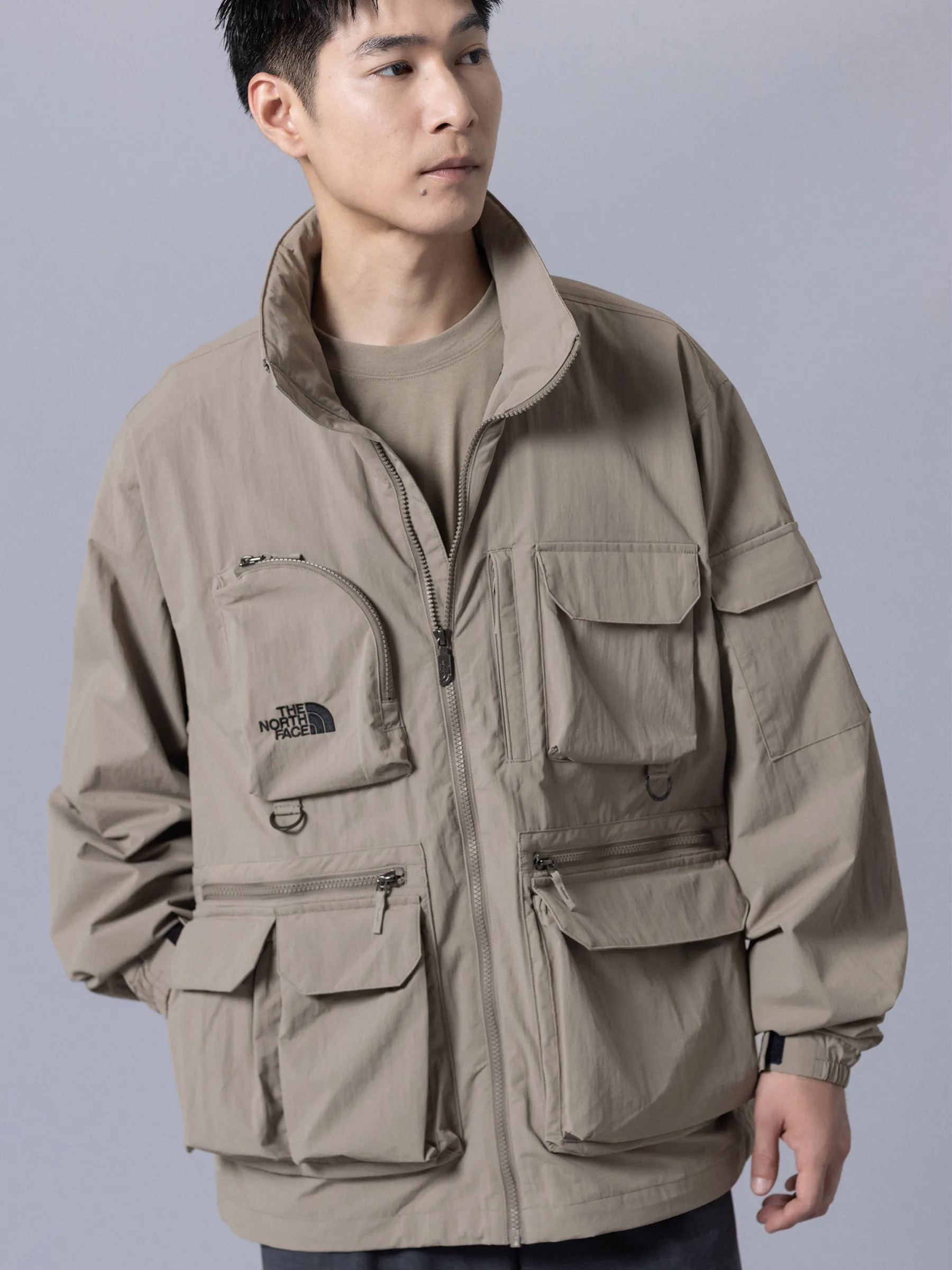 FIELD UTILITY JACKETの着用写真