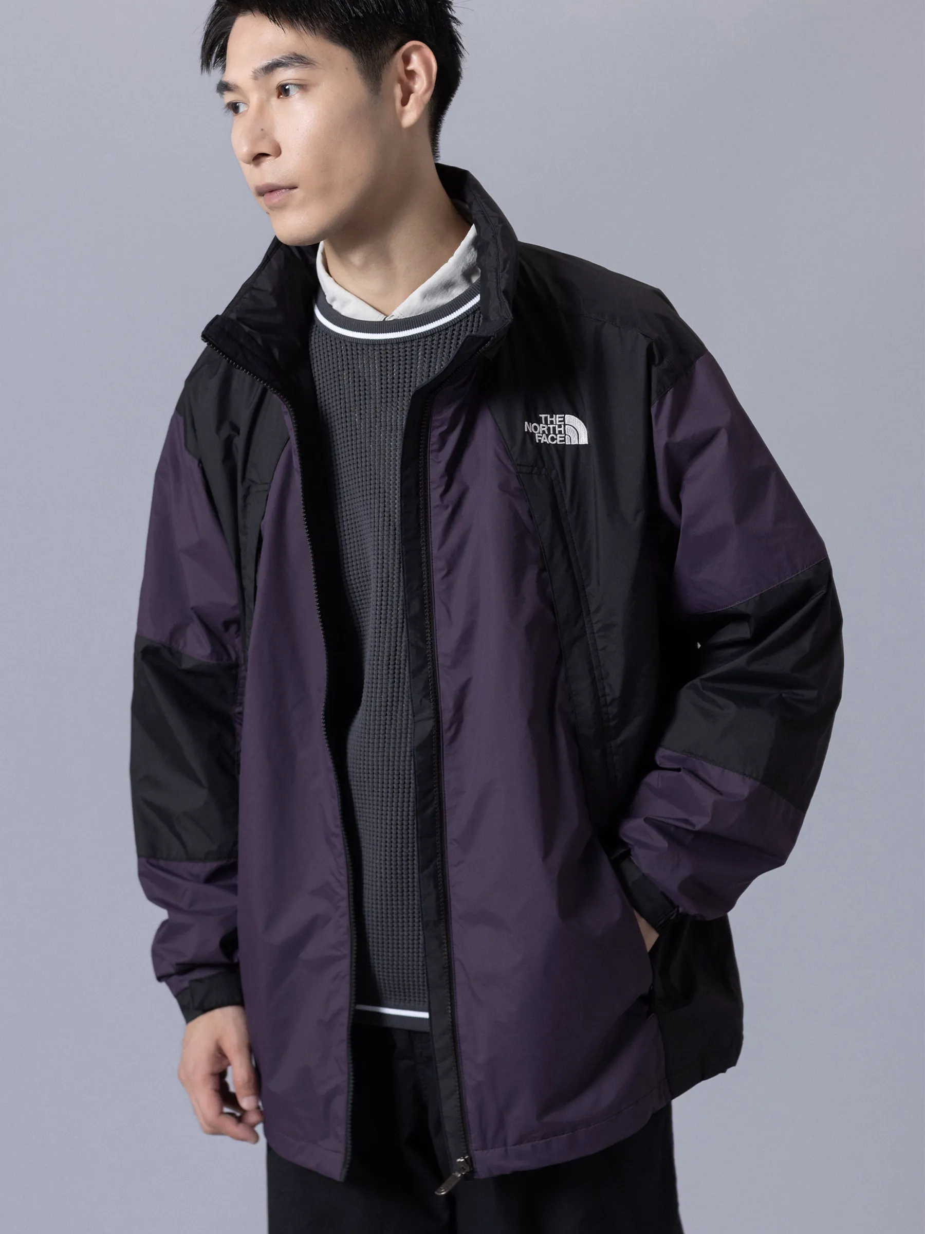 CHIMNEY WIND JACKETの着用写真