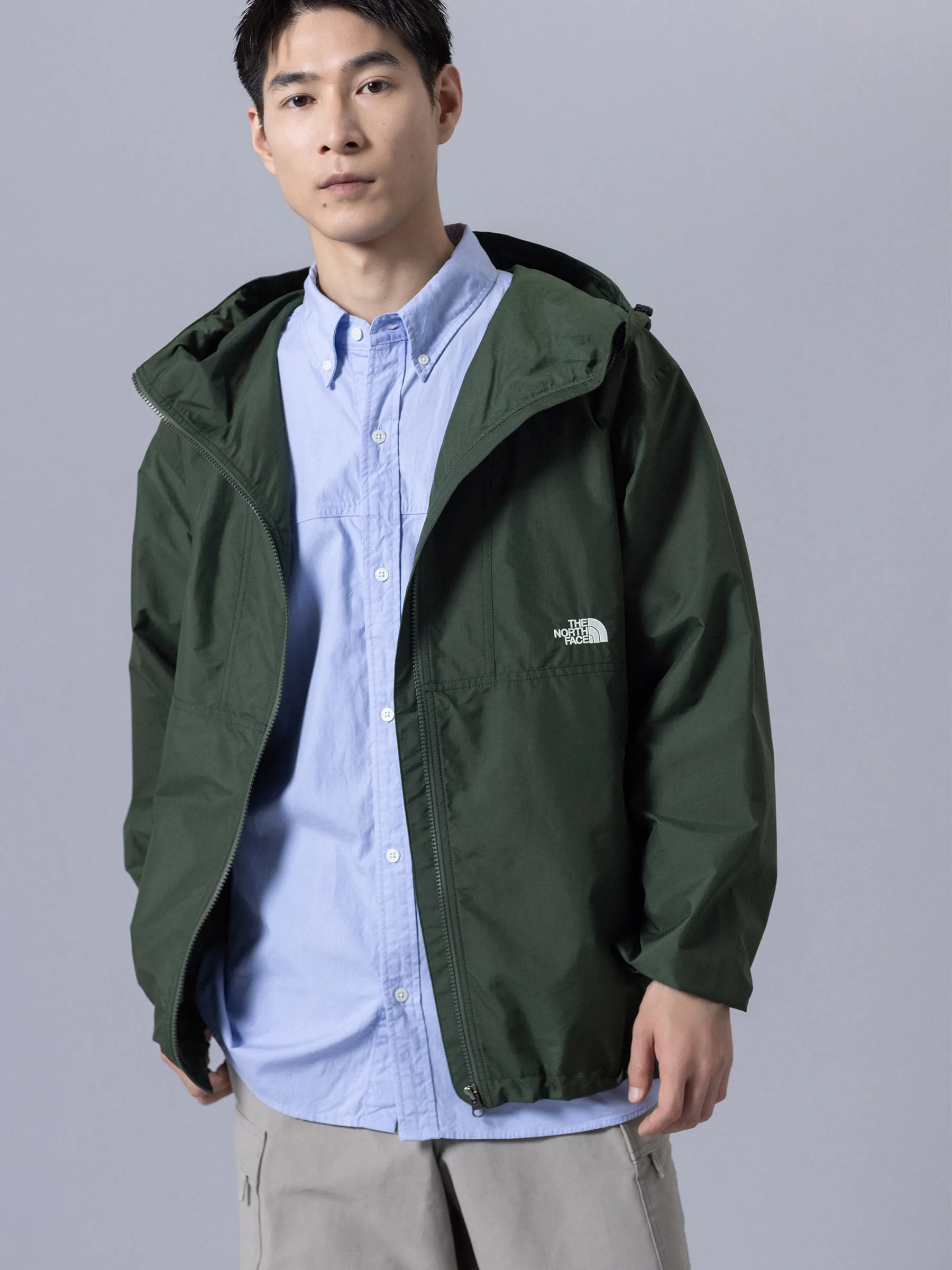 COMPACT JACKETの着用写真