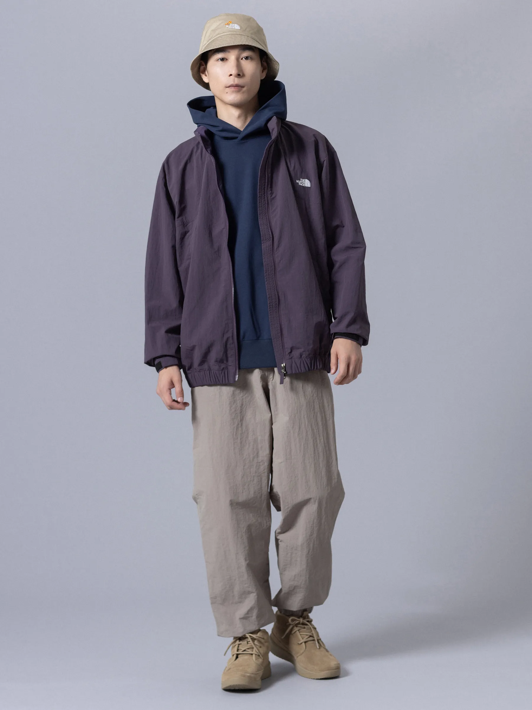 VERSATILE BLOUSONの着用写真