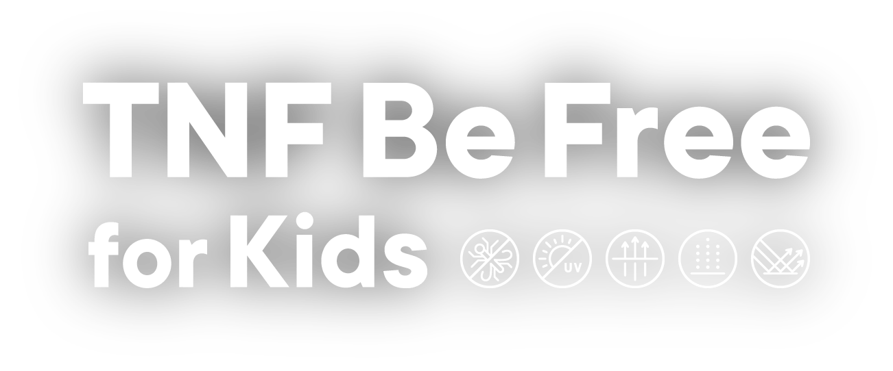 TNF Be Free for Kids