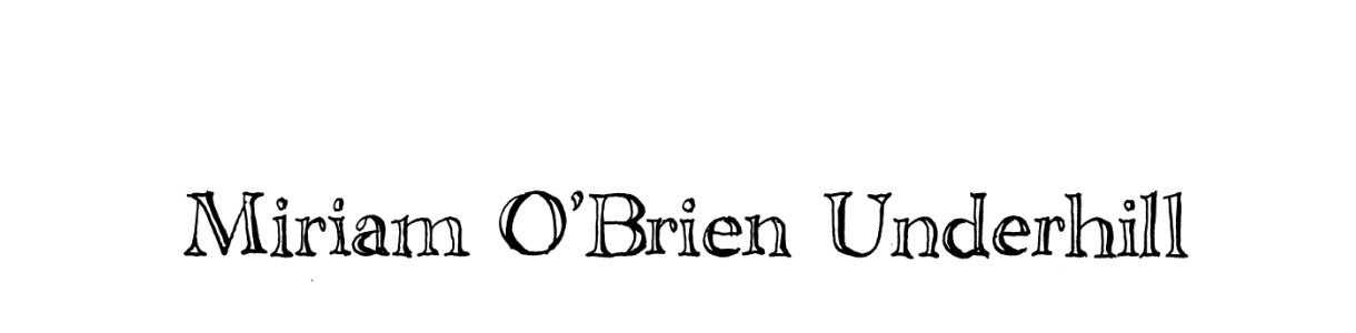 Miriam O’Brien Underhill