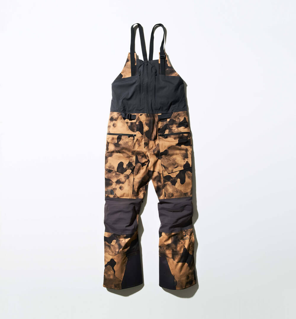 North Face Bib Pant SilveとSweatshirt セット