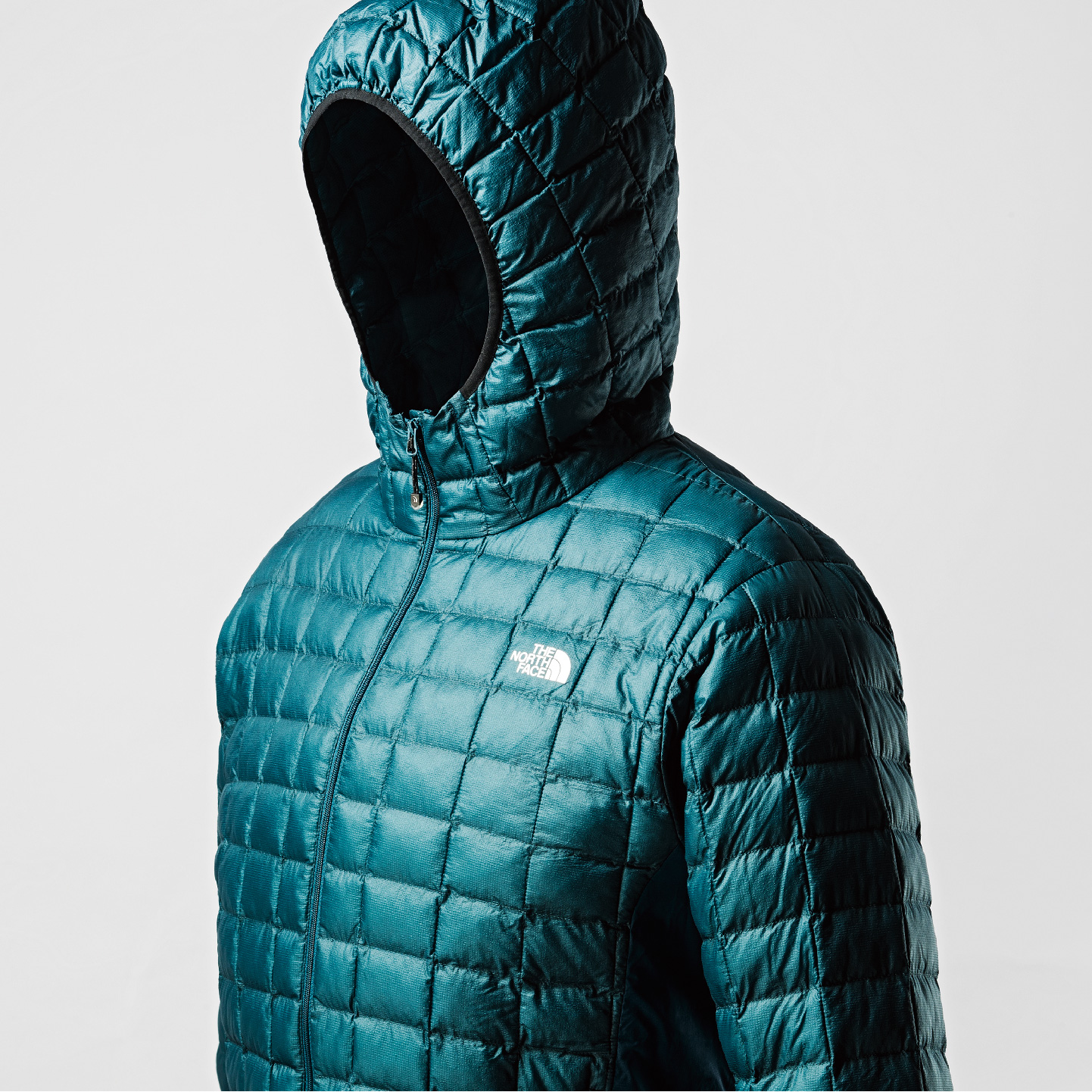 美品　THE NORTH FACE サーモボールダウンジャケット　黒